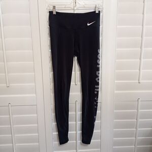 Nike Pants Size XS Womens Leggings Dri-Fit Active Workout Gym Running Black